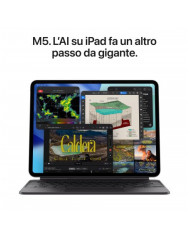 iPad Pro 11" (M5) Wi-Fi + Cellular 2TB - Vetro nanotexture - Nero siderale