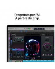 MacBook Pro 14" Apple M5 chip con 10-core CPU e 10-core GPU, 24GB, 1TB SSD - Argento