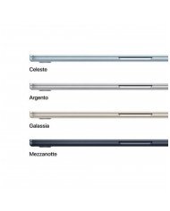MacBook Air 15"Apple M5 chip con 10-core CPU e 10-core GPU, 24GB, 1TB SSD - Celeste