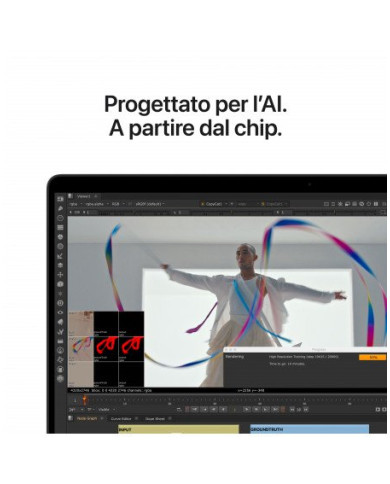 MacBook Pro 16" Apple M5 Max chip con 18-core CPU e 40-core GPU, 48GB, 2TB SSD - Nero Siderale