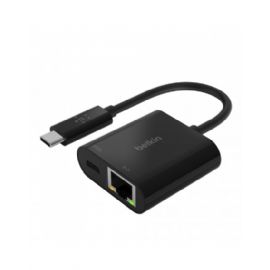 ADATTATORE DA USB-C A ETHERNET CON RICARICA POWER DELIVERY 60W - INC001BTBK