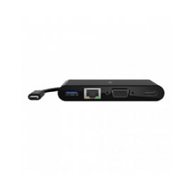 ADATTATORE MULTIMEDIALE USB-C - HDMI - VGA - USB - ETHERNET - AVC005BTBK