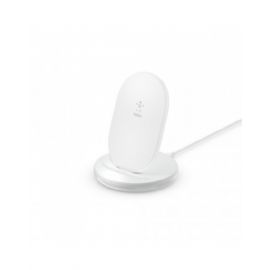 SUPPORTO DI RICARICA WIRELESS 15W CON ALIMENTATORE - BIANCO - WIB002vfWH