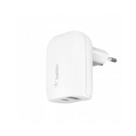 CARICABATTERIE CON PORTA USB-C 20W + PORTA USB-A 12W - WCB008VFWH