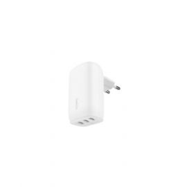 CARICABATTERIA DOPPIA PORTA 30W USB-C PD PPS + 12W USB-A - BIANCO - WCB009VFWH
