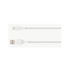 CAVO INTRECCIATO DA USB-A A LIGHTNING 1M - BIANCO - CAA002BT1MWH