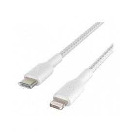 CAVO INTRECCIATO DA USB-C A LIGHTNING 1M - BIANCO - CAA004BT1MWH