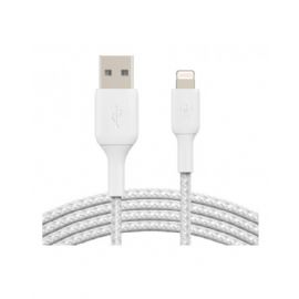 CAVO INTRECCIATO DA USB-A A LIGHTNING 2M - BIANCO - CAA002BT2MWH