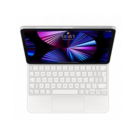 Magic Keyboard for iPad Pro 11-inch (3rd generation) and iPad Air (4th generation) - International English - White - MJQJ3Z/A