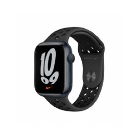 Apple Watch Nike Series 7 GPS, 45mm Midnight Aluminium Case with Anthracite/Black Nike Sport Band - Regular - MKNC3TY/A
