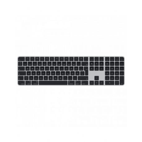 Magic Keyboard con Touch ID and Numeric Keypad for Mac models con Apple silicon - Black Keys - German - MMMR3D/A