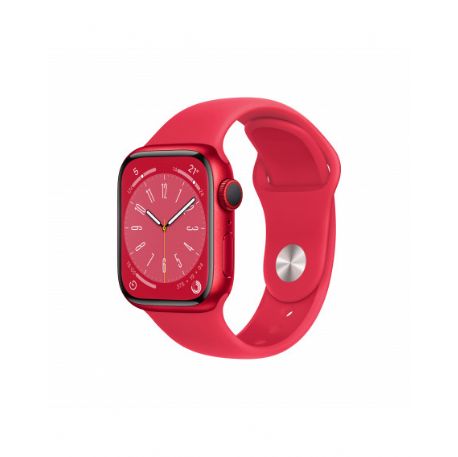 Apple Watch Series 8 GPS + Cellular 41mm (PRODUCT)RED Cassa in alluminio con (PRODUCT)RED Sport Band - MNJ23TY/A