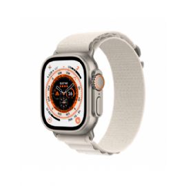 Apple Watch Ultra GPS + Cellular, 49mm Cassa in titanio con Galassia Alpine Loop - Large - MQFT3TY/A