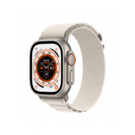 Apple Watch Ultra GPS + Cellular, 49mm Cassa in titanio con Galassia Alpine Loop - Small - MQFQ3TY/A