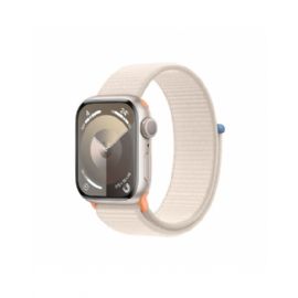 Apple Watch Series 9 GPS 41mm Starlight Aluminium Case with Starlight Sport Loop - MR8V3QL/A