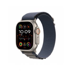 Apple Watch Ultra 2 GPS + Cellular, 49mm Cassa in titanio con blu alpine loop - small - MREK3TY/A