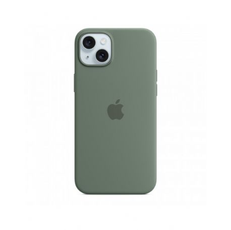 iPhone 15 Plus Silicone Case with MagSafe - Cypress - MT183ZM/A