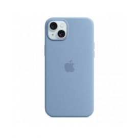 iPhone 15 Plus Silicone Case with MagSafe - Winter Blue - MT193ZM/A