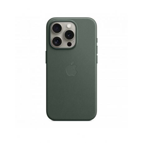 iPhone 15 Pro FineWoven Case with MagSafe - Evergreen - MT4U3ZM/A