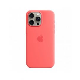 iPhone 15 Pro Max Silicone Case with MagSafe - Guava - MT1V3ZM/A