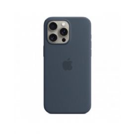 iPhone 15 Pro Max Silicone Case with MagSafe - Storm Blue - MT1P3ZM/A