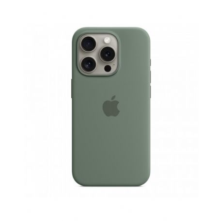 iPhone 15 Pro Silicone Case with MagSafe - Cypress - MT1J3ZM/A