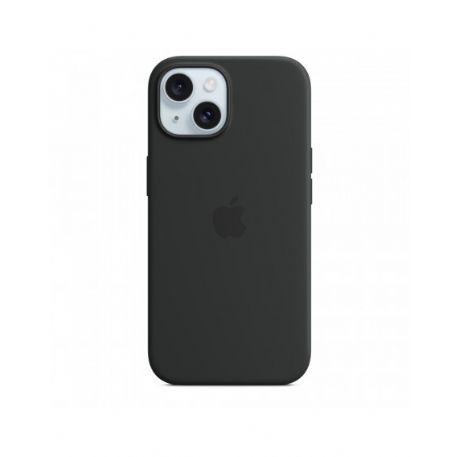 iPhone 15 Silicone Case with MagSafe - Black - MT0J3ZM/A