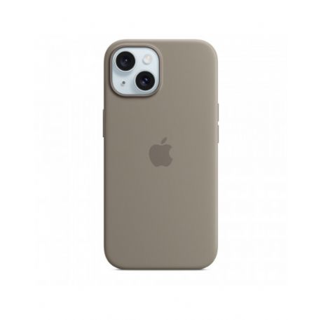 iPhone 15 Silicone Case with MagSafe - Clay - MT0Q3ZM/A