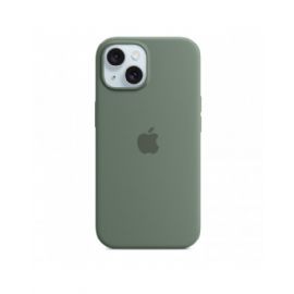 iPhone 15 Silicone Case with MagSafe - Cypress - MT0X3ZM/A