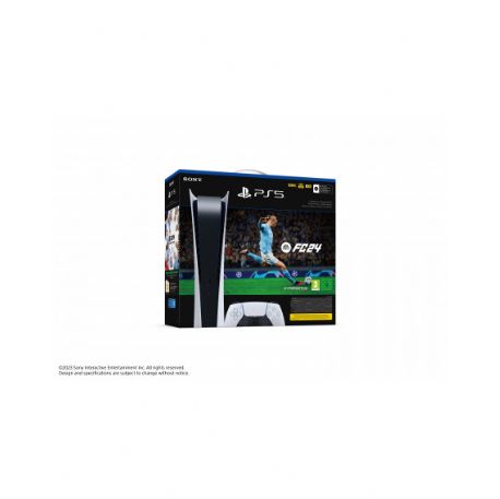 PS5 - Sony PlayStation5 Digital + EA SPORTS FC 24 + FUT VCH - 1000040037