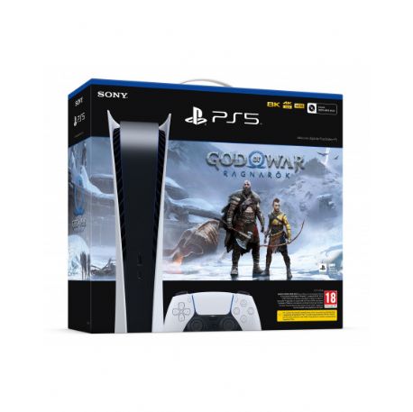 PS5 - Sony PlayStation5 Digital Edition+God of War Ragnarok C Chassis - 9451792
