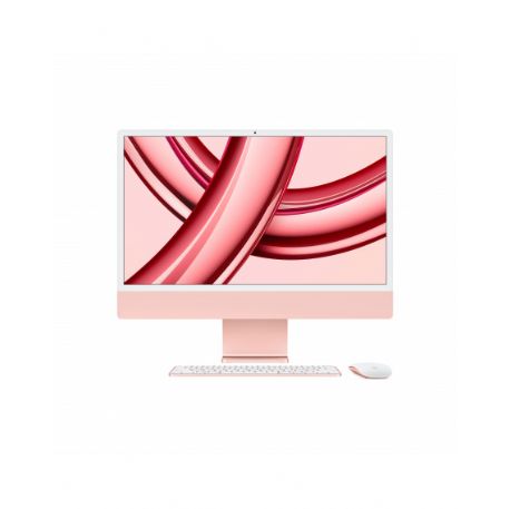 iMac rosa - RAM 16GB di memoria unificata - HD SSD 2TB - Magic Trackpad - Magic Keyboard con Touch ID e tastierino numerico - Italiano - Z19N|MQRU3T/A|2322
