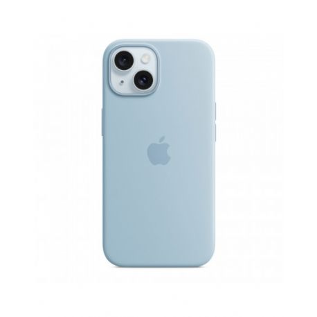 iPhone 15 Custodia MagSafe in silicone - Blù chiaro - MWND3ZM/A