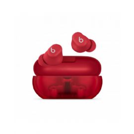 Beats Solo Buds - True Wireless Earbuds - Transparent Red - MUW03ZM/A