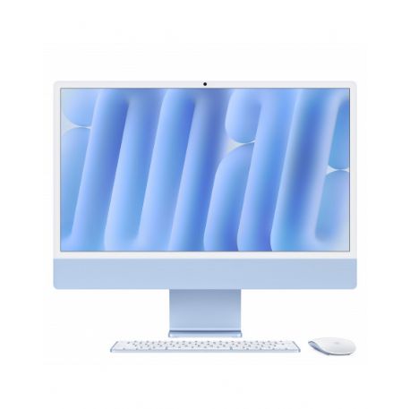 iMac blu - RAM 16GB di memoria unificata - HD SSD 256GB - Senza Ethernet - Magic Mouse - Magic Keyboard - Italiano - Z1E5|MWUF3T/A|11111
